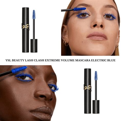 ysl blue mascara|ysl lash clash blue.